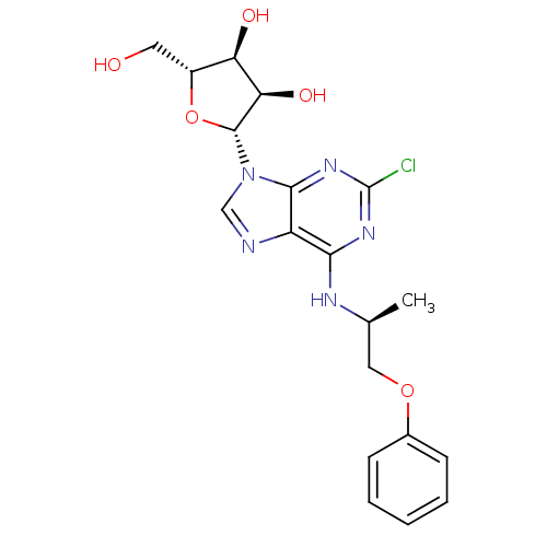 Chemical structure of BindingDB Monomer ID 50080395