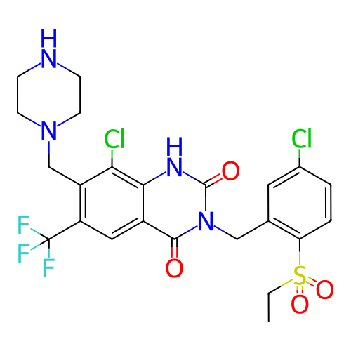 Chemical structure of BindingDB Monomer ID 50080408