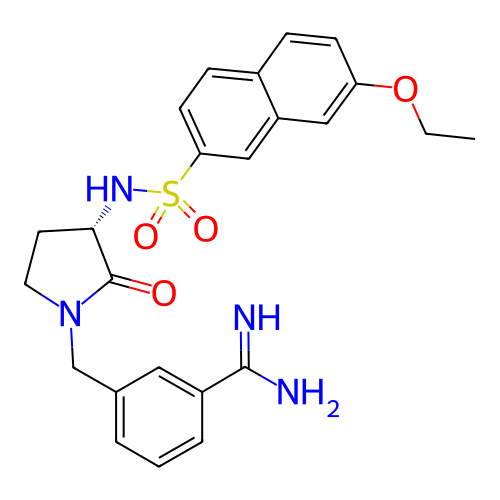 Chemical structure of BindingDB Monomer ID 50080483