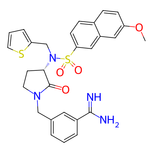 Chemical structure of BindingDB Monomer ID 50080496