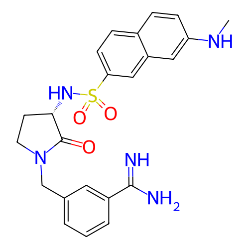 Chemical structure of BindingDB Monomer ID 50080497