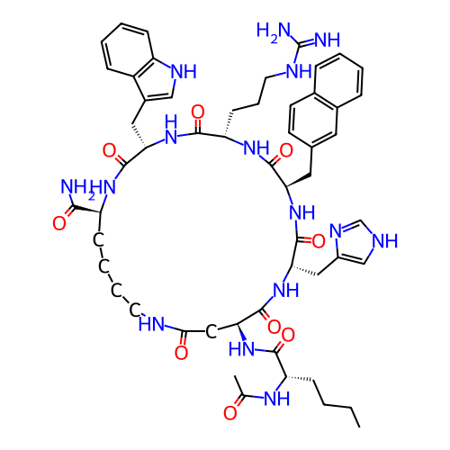 Chemical structure of BindingDB Monomer ID 50080576