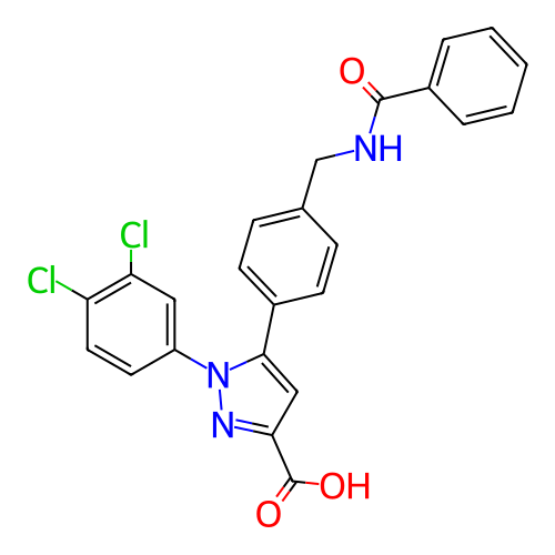Chemical structure of BindingDB Monomer ID 50080584