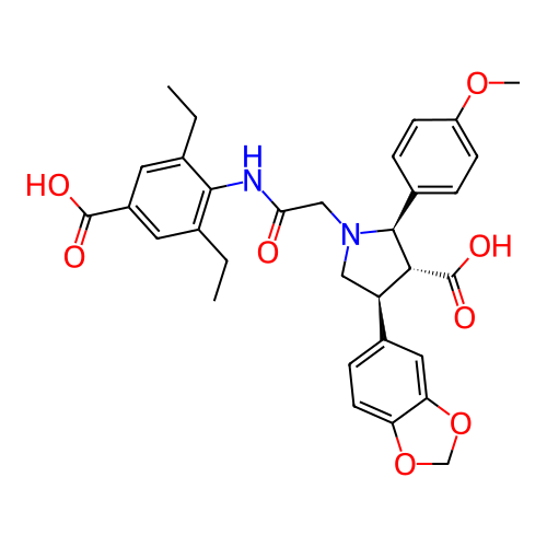 Chemical structure of BindingDB Monomer ID 50080590