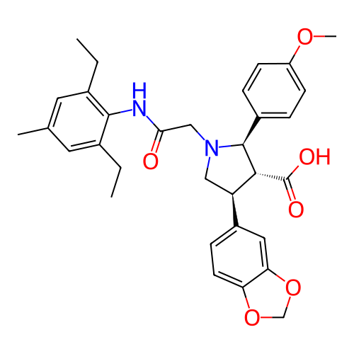 Chemical structure of BindingDB Monomer ID 50080593