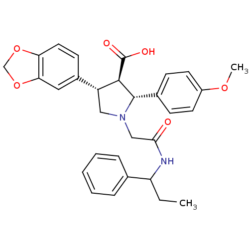 Chemical structure of BindingDB Monomer ID 50080610
