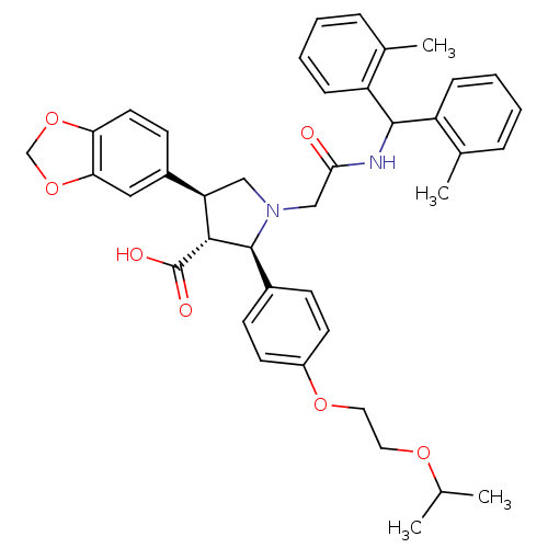 Chemical structure of BindingDB Monomer ID 50080617