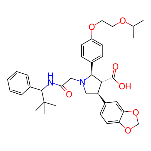 Chemical structure of BindingDB Monomer ID 50080623
