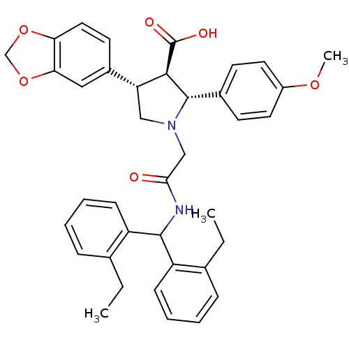 Chemical structure of BindingDB Monomer ID 50080634