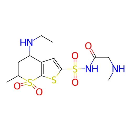 Chemical structure of BindingDB Monomer ID 50080670