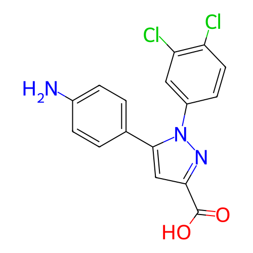 Chemical structure of BindingDB Monomer ID 50080769
