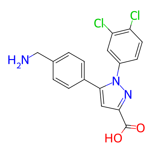 Chemical structure of BindingDB Monomer ID 50080770