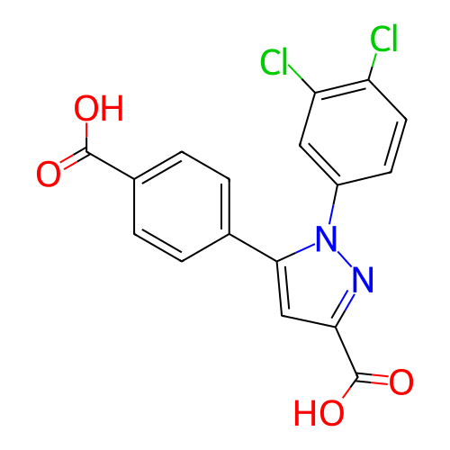 Chemical structure of BindingDB Monomer ID 50080772