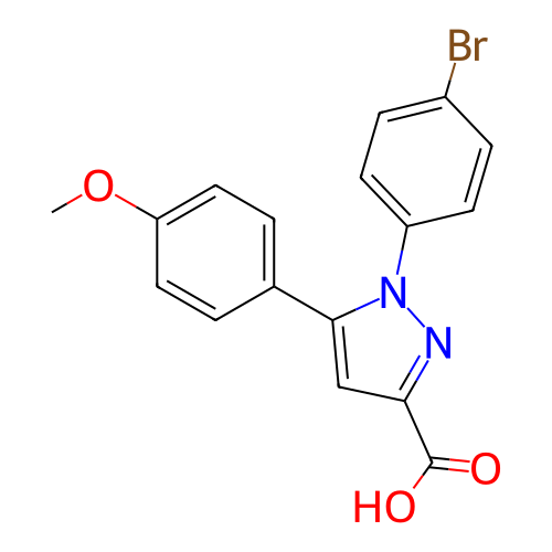 Chemical structure of BindingDB Monomer ID 50080781