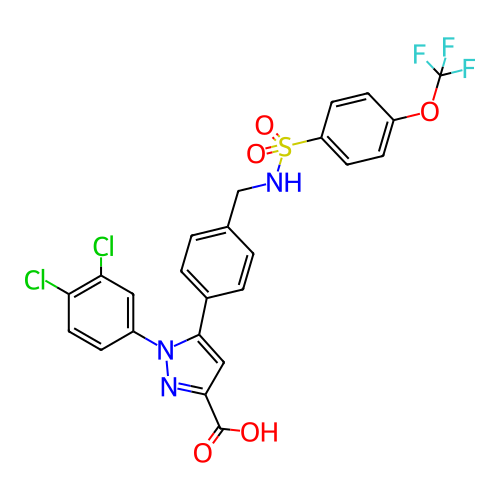 Chemical structure of BindingDB Monomer ID 50080860
