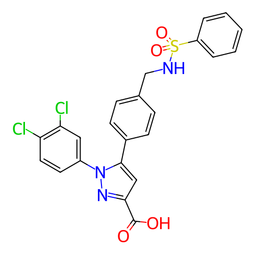 Chemical structure of BindingDB Monomer ID 50080861
