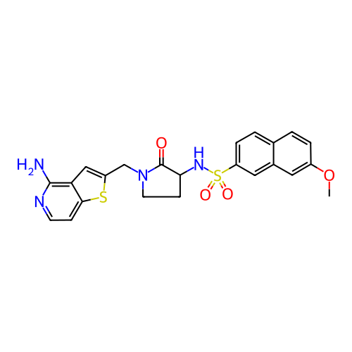 Chemical structure of BindingDB Monomer ID 50081004