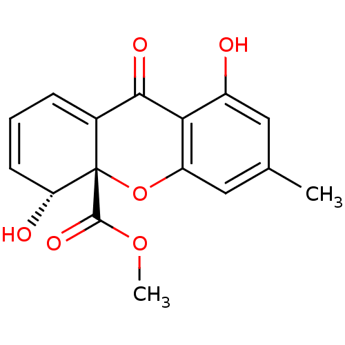 Chemical structure of BindingDB Monomer ID 50081427