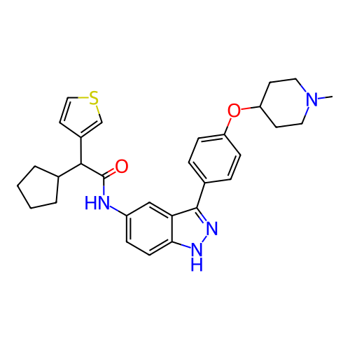 Chemical structure of BindingDB Monomer ID 50081555