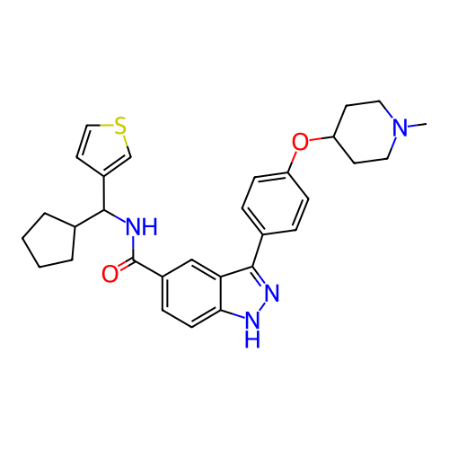 Chemical structure of BindingDB Monomer ID 50081556