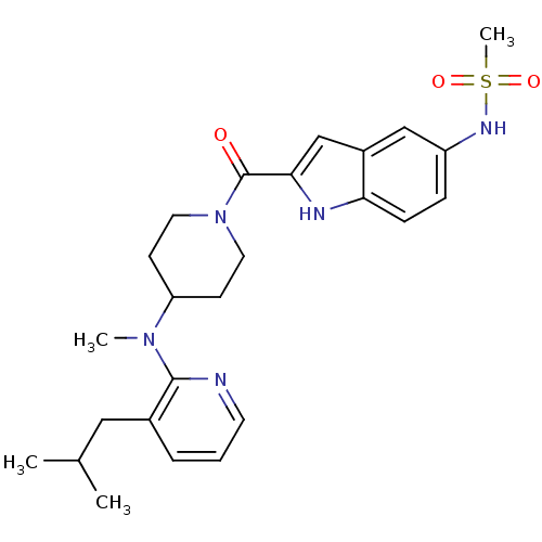 Chemical structure of BindingDB Monomer ID 50081623