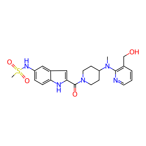 Chemical structure of BindingDB Monomer ID 50081627