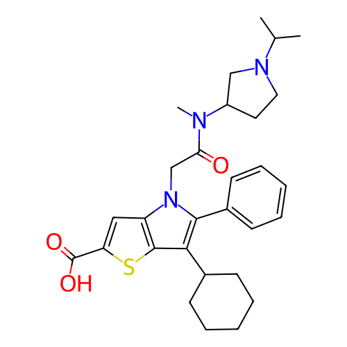 Chemical structure of BindingDB Monomer ID 50081634