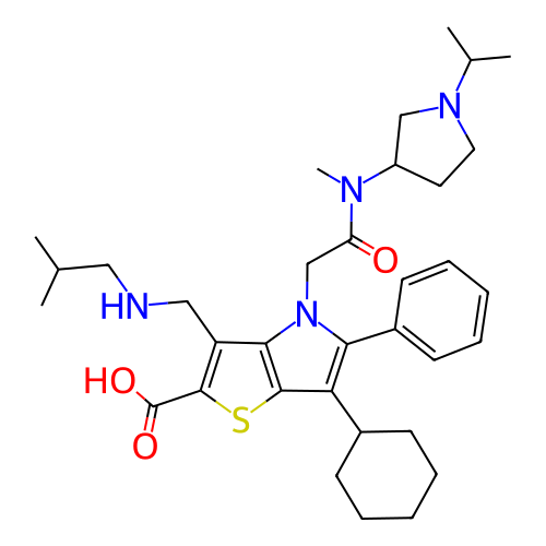 Chemical structure of BindingDB Monomer ID 50081636