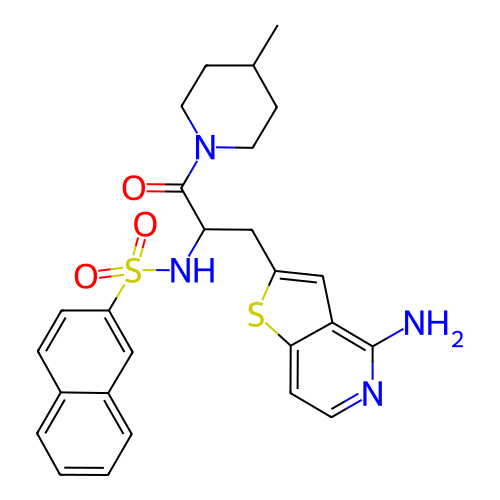 Chemical structure of BindingDB Monomer ID 50081816