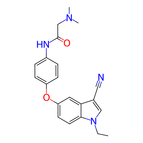Chemical structure of BindingDB Monomer ID 50082195
