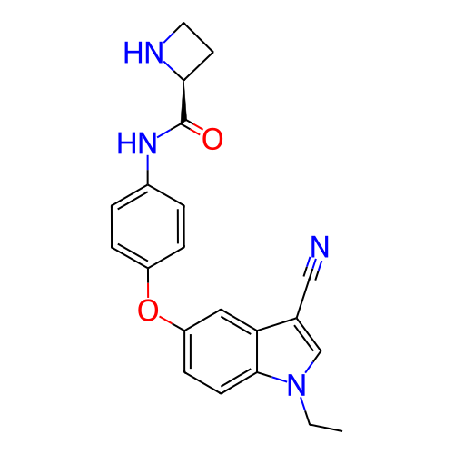 Chemical structure of BindingDB Monomer ID 50082200