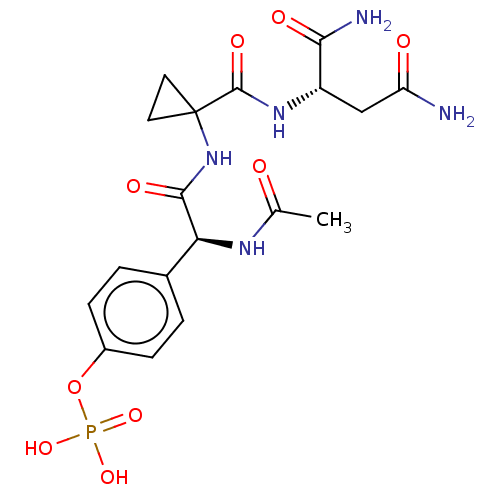 Chemical structure of BindingDB Monomer ID 50082254