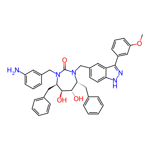 Chemical structure of BindingDB Monomer ID 50082396