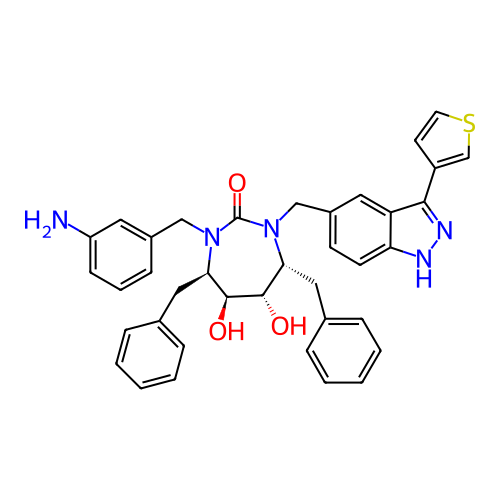 Chemical structure of BindingDB Monomer ID 50082397