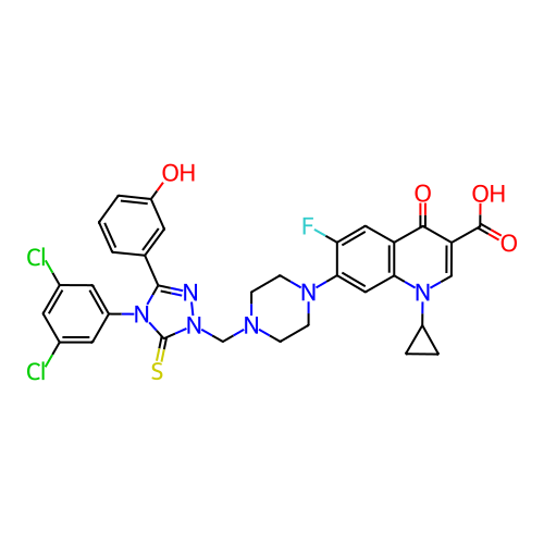 Chemical structure of BindingDB Monomer ID 50083356