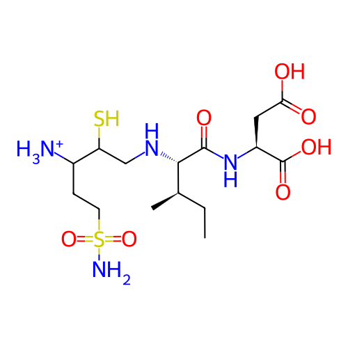 Chemical structure of BindingDB Monomer ID 50083375