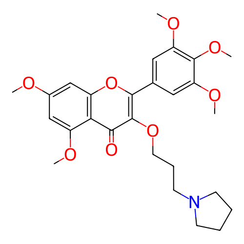 Chemical structure of BindingDB Monomer ID 50083502