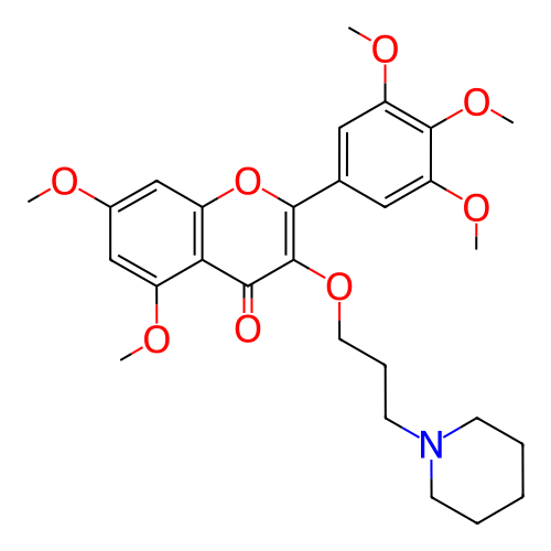 Chemical structure of BindingDB Monomer ID 50083503