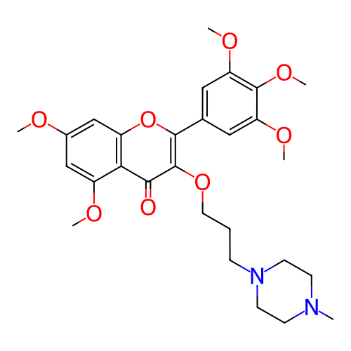 Chemical structure of BindingDB Monomer ID 50083504