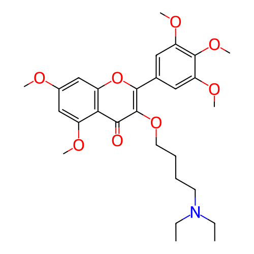 Chemical structure of BindingDB Monomer ID 50083505