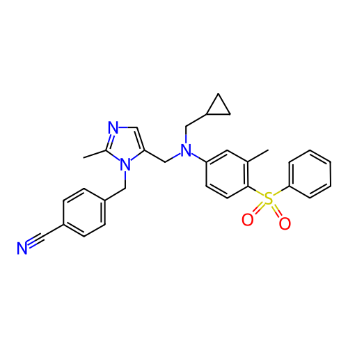 Chemical structure of BindingDB Monomer ID 50083584