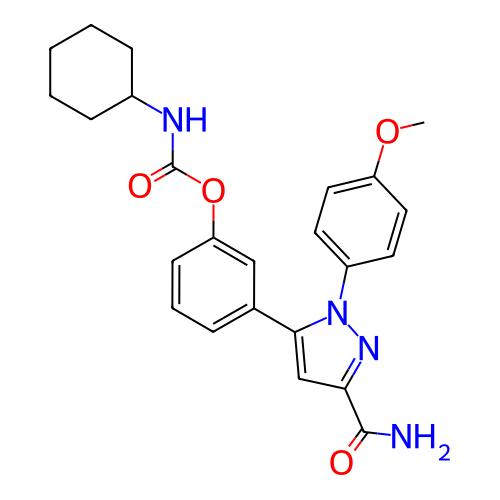 Chemical structure of BindingDB Monomer ID 50083694