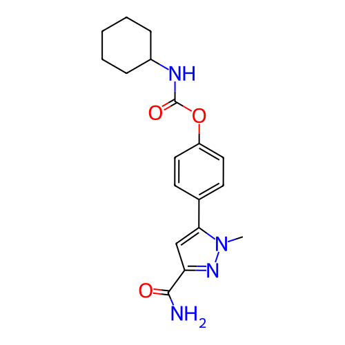 Chemical structure of BindingDB Monomer ID 50083698