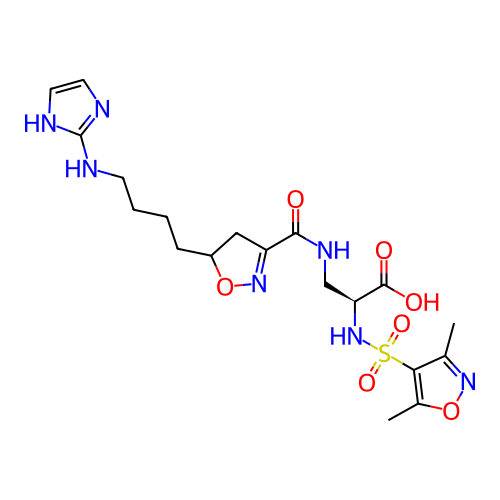 Chemical structure of BindingDB Monomer ID 50083771