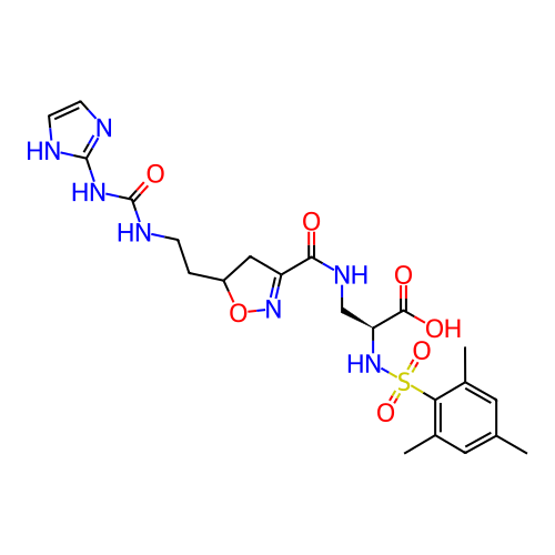 Chemical structure of BindingDB Monomer ID 50083775