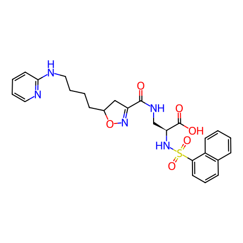 Chemical structure of BindingDB Monomer ID 50083784
