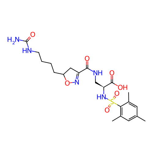 Chemical structure of BindingDB Monomer ID 50083790