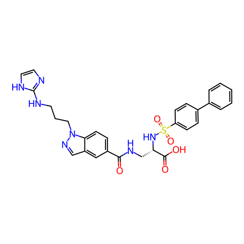 Chemical structure of BindingDB Monomer ID 50083805