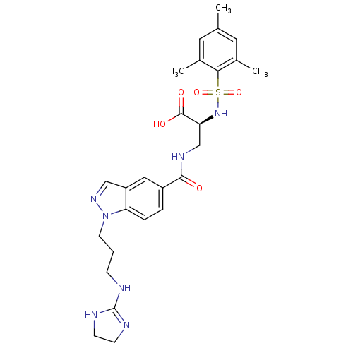 Chemical structure of BindingDB Monomer ID 50083821