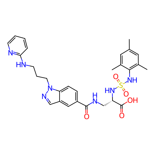 Chemical structure of BindingDB Monomer ID 50083829